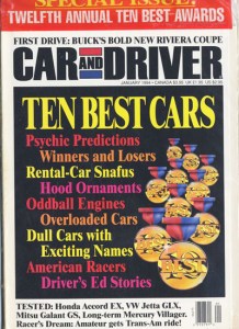 magazine-automobile-car-and-driver-janvier-january-1994